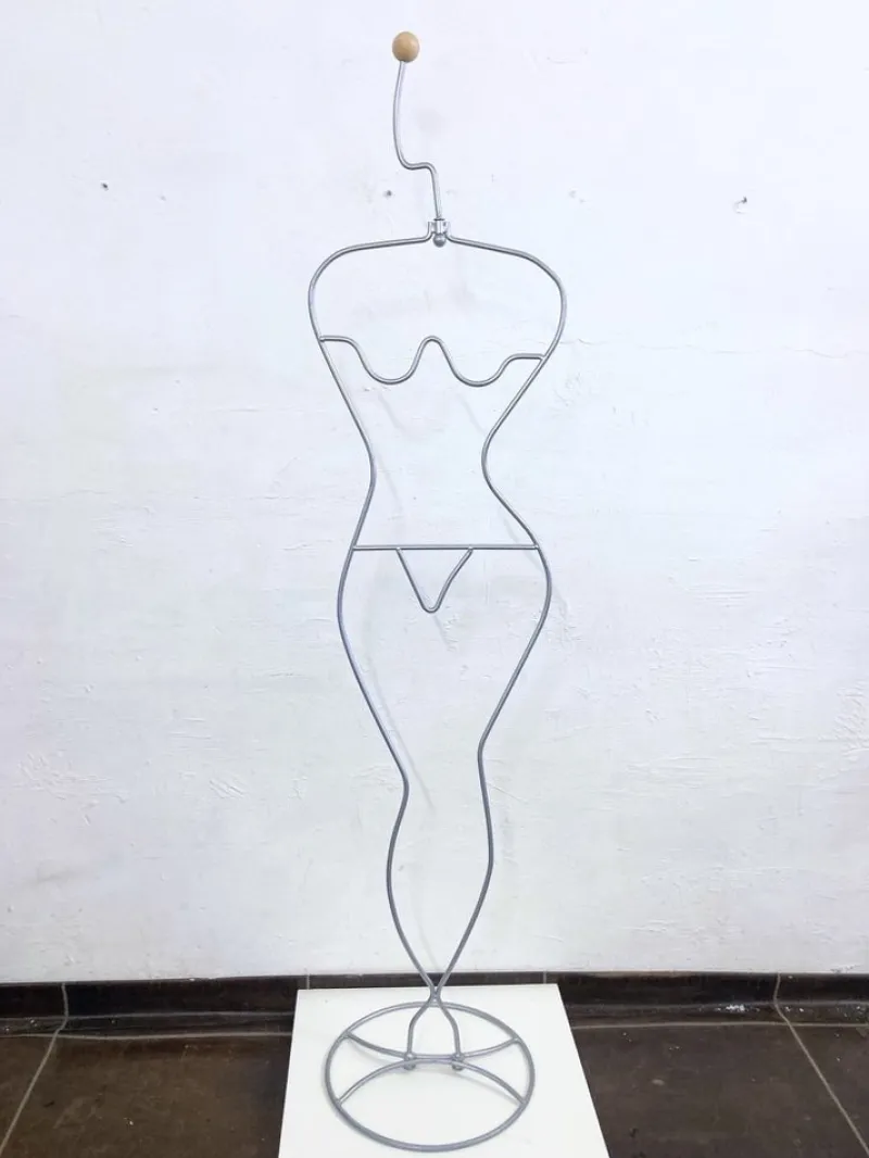 Discount Pamono Vintage Ikea Clothing Rack in Womens Shape by Ehlen Johansson, 1980s