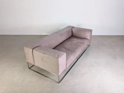 Best Pamono Vintage Ile Cube Sofa in Leather from Living Divani