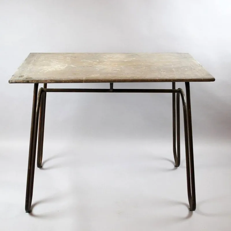 Pamono Vintage Indoor/Outdoor Florist Table, 1950s> Garden Tables