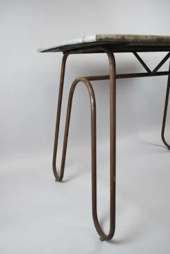 Pamono Vintage Indoor/Outdoor Florist Table, 1950s><noscript><img width=