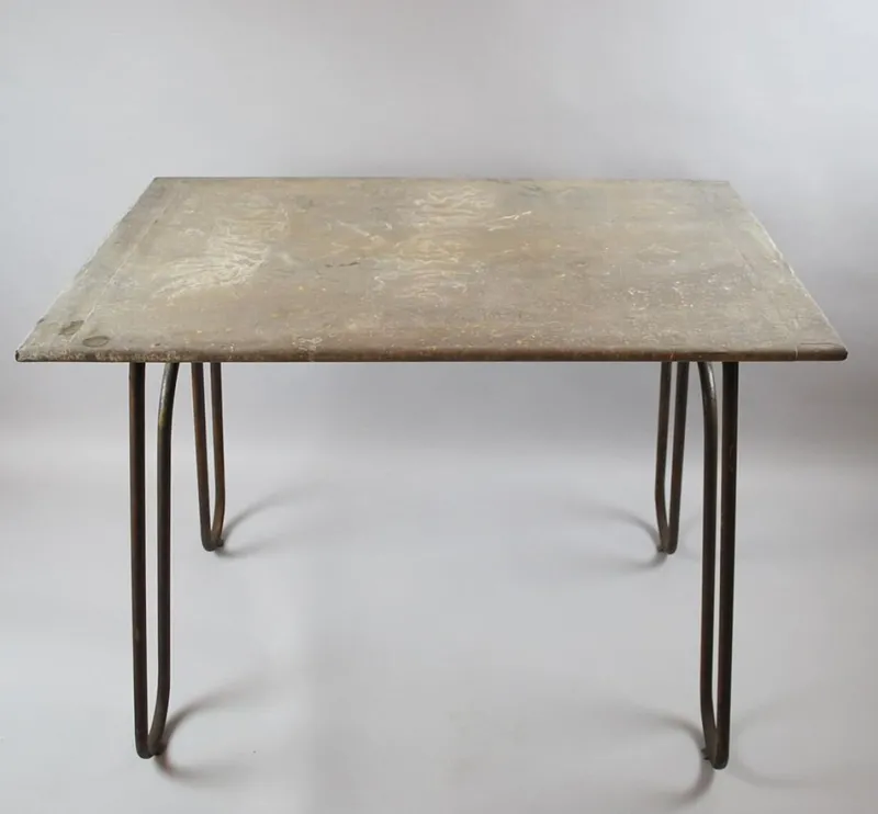 Pamono Vintage Indoor/Outdoor Florist Table, 1950s> Garden Tables