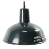 Discount Pamono Vintage Industrial Blue Enamel Factory Pendant Light