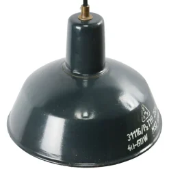 Discount Pamono Vintage Industrial Blue Enamel Factory Pendant Light