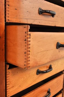 Online Pamono Vintage Industrial Chest of Drawers in Beech, 1930s