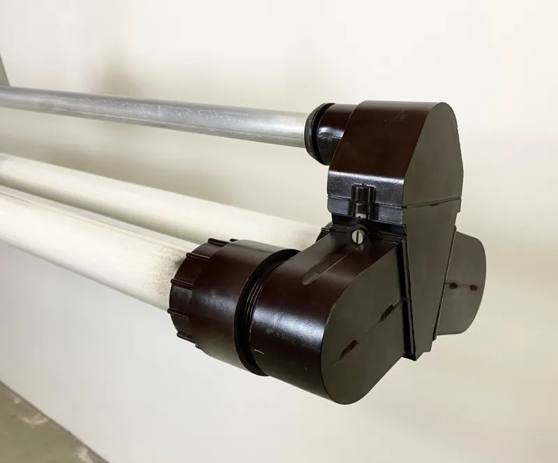 Pamono Vintage Industrial Fluorescent Light, 1970s> Ceiling Lights