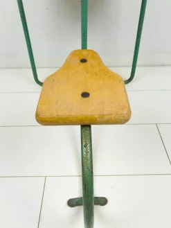 Best Pamono Vintage Industrial Metal and Wood Children's Desk
