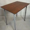 New Pamono Vintage Industrial Steel and Composite School Desk, 1960s