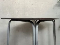 New Pamono Vintage Industrial Steel and Composite School Desk, 1960s