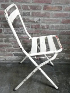 Outlet Pamono Vintage Industrial Steel Folding Chair