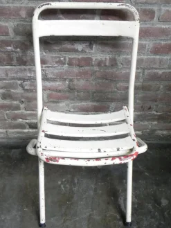 Outlet Pamono Vintage Industrial Steel Folding Chair