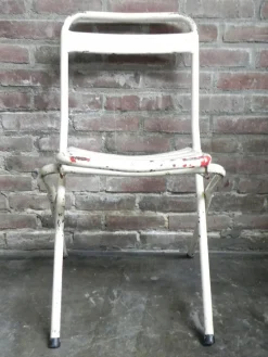 Outlet Pamono Vintage Industrial Steel Folding Chair