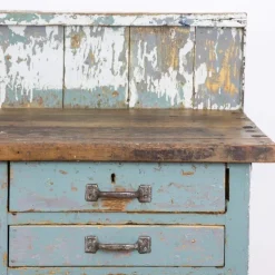 New Pamono Vintage Industrial Work Counter