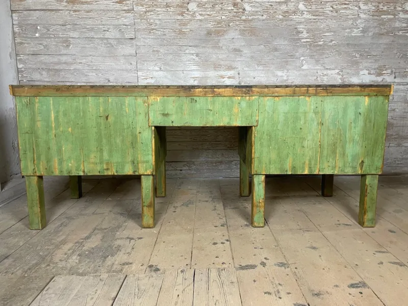 New Pamono Vintage Industrial Workbench