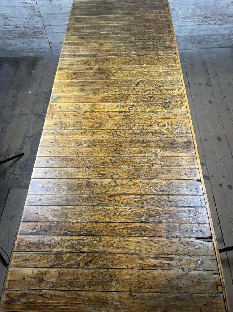 New Pamono Vintage Industrial Workbench