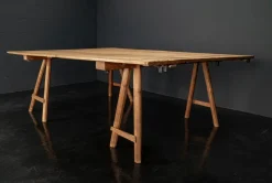 Pamono Vintage Industrial Worktable, 1920s><noscript><img width=