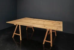 Pamono Vintage Industrial Worktable, 1920s><noscript><img width=