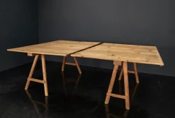 Pamono Vintage Industrial Worktable, 1920s><noscript><img width=