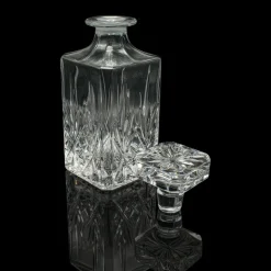 Hot Pamono Vintage Irish Whiskey Decanter with Cut Crystal Glass, 1960s