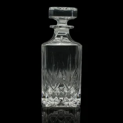 Hot Pamono Vintage Irish Whiskey Decanter with Cut Crystal Glass, 1960s