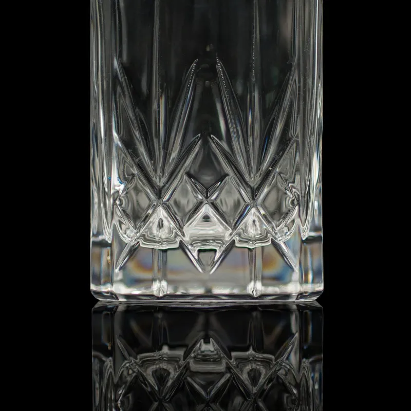 Hot Pamono Vintage Irish Whiskey Decanter with Cut Crystal Glass, 1960s