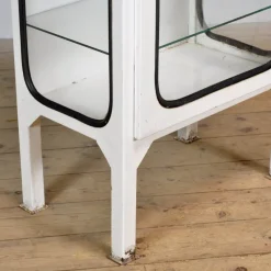 Outlet Pamono Vintage Iron and Glass Medical Cabinet, 1970s