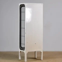 Outlet Pamono Vintage Iron and Glass Medical Cabinet, 1970s