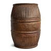 Best Pamono Vintage Iron Grain Barrel, 1960s