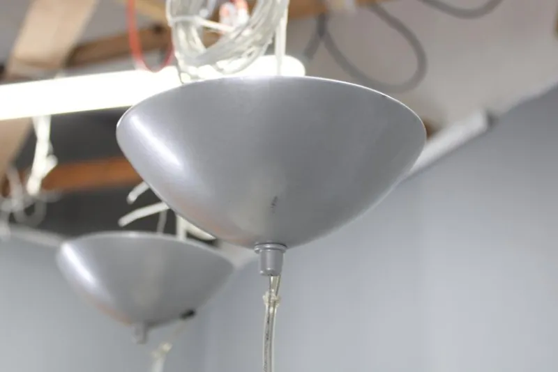 Pamono Vintage Italian Aureliano Toso Glass Pendant Lights, 1980s, Set of 2> Ceiling Lights