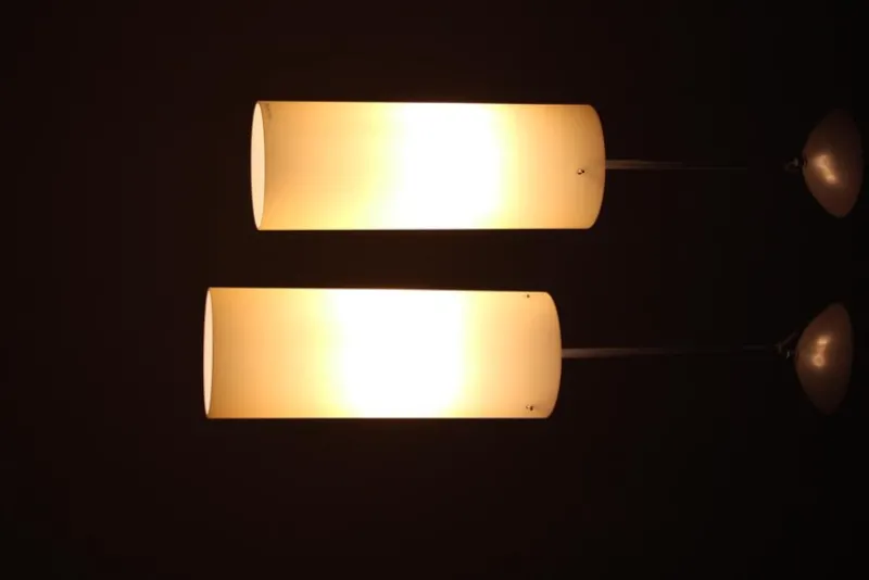 Pamono Vintage Italian Aureliano Toso Glass Pendant Lights, 1980s, Set of 2> Ceiling Lights