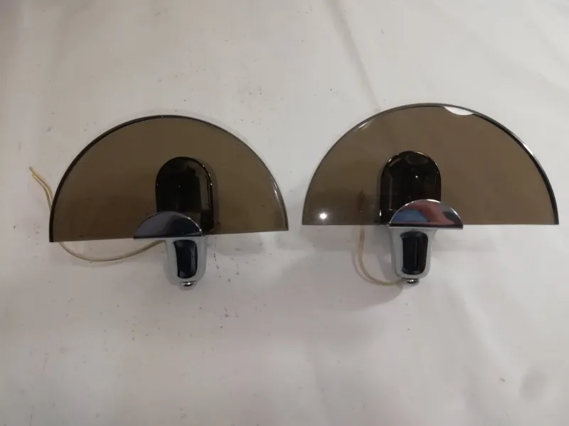 Pamono Vintage Italian Bathroom Set from Fontana Arte, 1960s, Set of 13> Architectural Elements