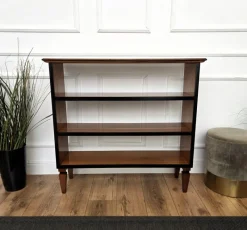 Discount Pamono Vintage Italian Bookcase in Walnut, 1960s