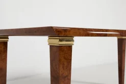 Hot Pamono Vintage Italian Burl Wood Dining Table from GDM, 1980s
