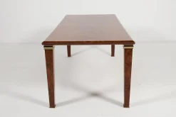 Hot Pamono Vintage Italian Burl Wood Dining Table from GDM, 1980s