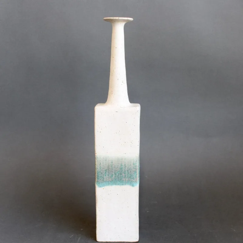 Pamono Vintage Italian Ceramic Bottle by Bruno Gambone, 1980s> Bottles, Carafes & Jugs