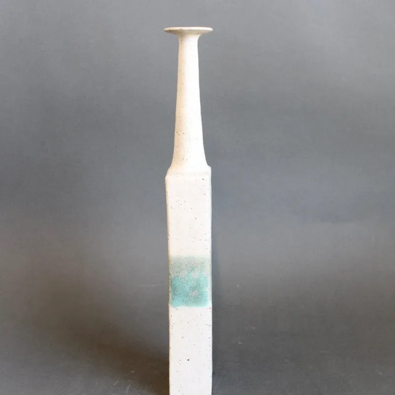 Pamono Vintage Italian Ceramic Bottle by Bruno Gambone, 1980s> Bottles, Carafes & Jugs