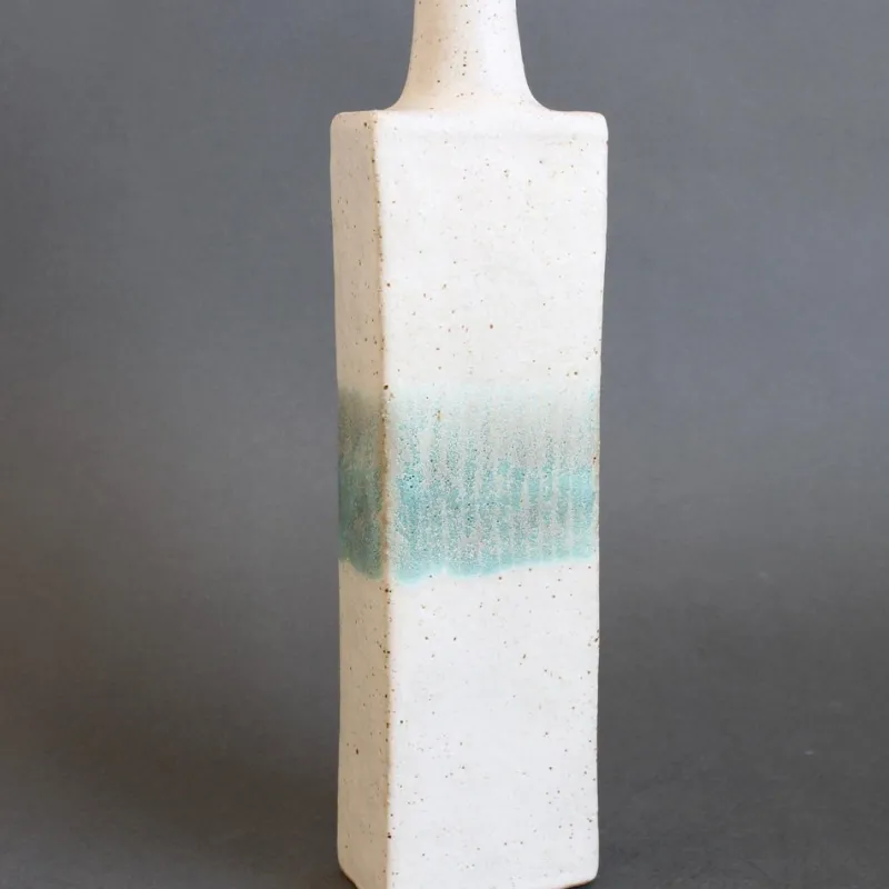Pamono Vintage Italian Ceramic Bottle by Bruno Gambone, 1980s> Bottles, Carafes & Jugs