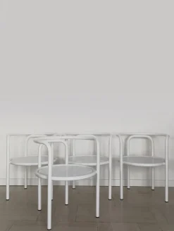 Pamono Vintage Italian Chairs by Gae Aulenti for Poltronova, 1960s, Set of 8><noscript><img width=