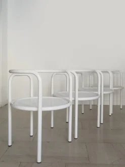 Pamono Vintage Italian Chairs by Gae Aulenti for Poltronova, 1960s, Set of 8><noscript><img width=