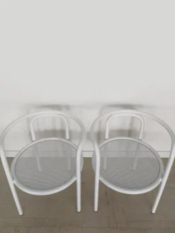 Pamono Vintage Italian Chairs by Gae Aulenti for Poltronova, 1960s, Set of 8><noscript><img width=