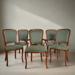 Pamono Vintage Italian Chairs from Selva, Set of 6> Side Chairs & Dining Chairs