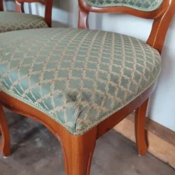 Pamono Vintage Italian Chairs from Selva, Set of 6><noscript><img width=