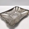Outlet Pamono Vintage Italian Embossed Silver Plated Tray by Olri, 1950s