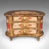 Pamono Vintage Italian Florentine Jewellery Box with Drawers, 1960s> Trunks Crates & Baskets