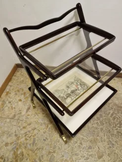 Best Pamono Vintage Italian Food Trolley, 1960s