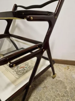 Best Pamono Vintage Italian Food Trolley, 1960s