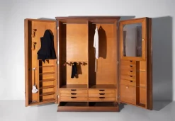 Pamono Vintage Italian Gentlemans Wardrobe, 1950s><noscript><img width=