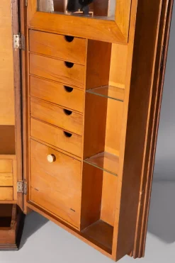 Pamono Vintage Italian Gentlemans Wardrobe, 1950s><noscript><img width=