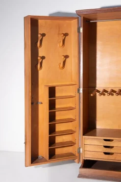Pamono Vintage Italian Gentlemans Wardrobe, 1950s><noscript><img width=