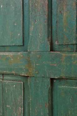 Clearance Pamono Vintage Italian Green Wooden Door, Capri, 1960s