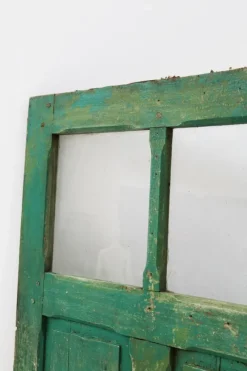 Clearance Pamono Vintage Italian Green Wooden Door, Capri, 1960s